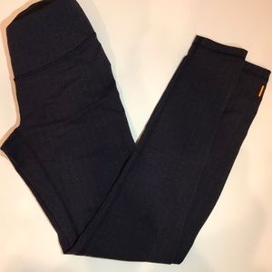 Lucy lotus navy jacquered Leggings S
